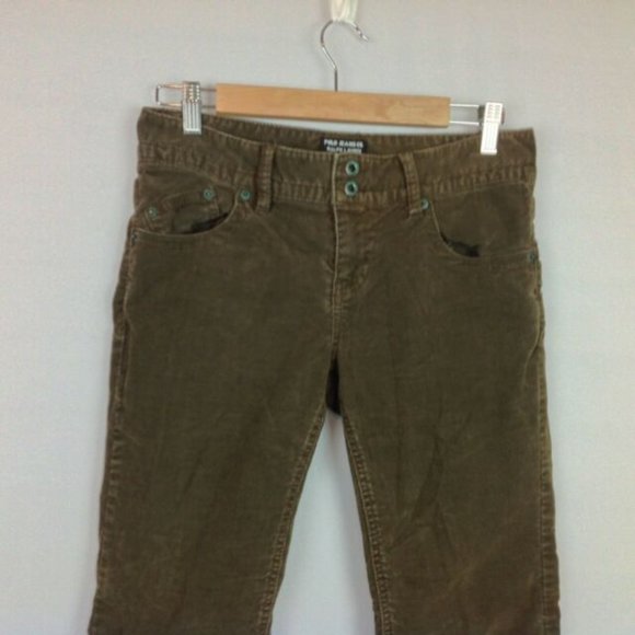 Polo Ralph Lauren Corduroy Pants Womens 4 Brown Straight - Picture 2 of 7